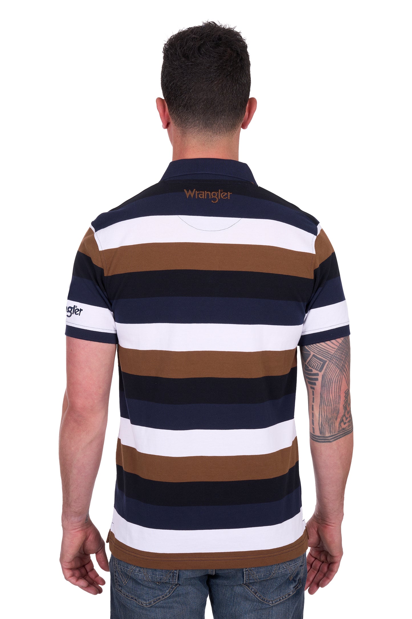 Wrangler Men’s Walter 1-Pocket Short Sleeve Polo