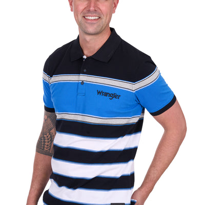 Wrangler Men’s Lawrie Short Sleeve Polo