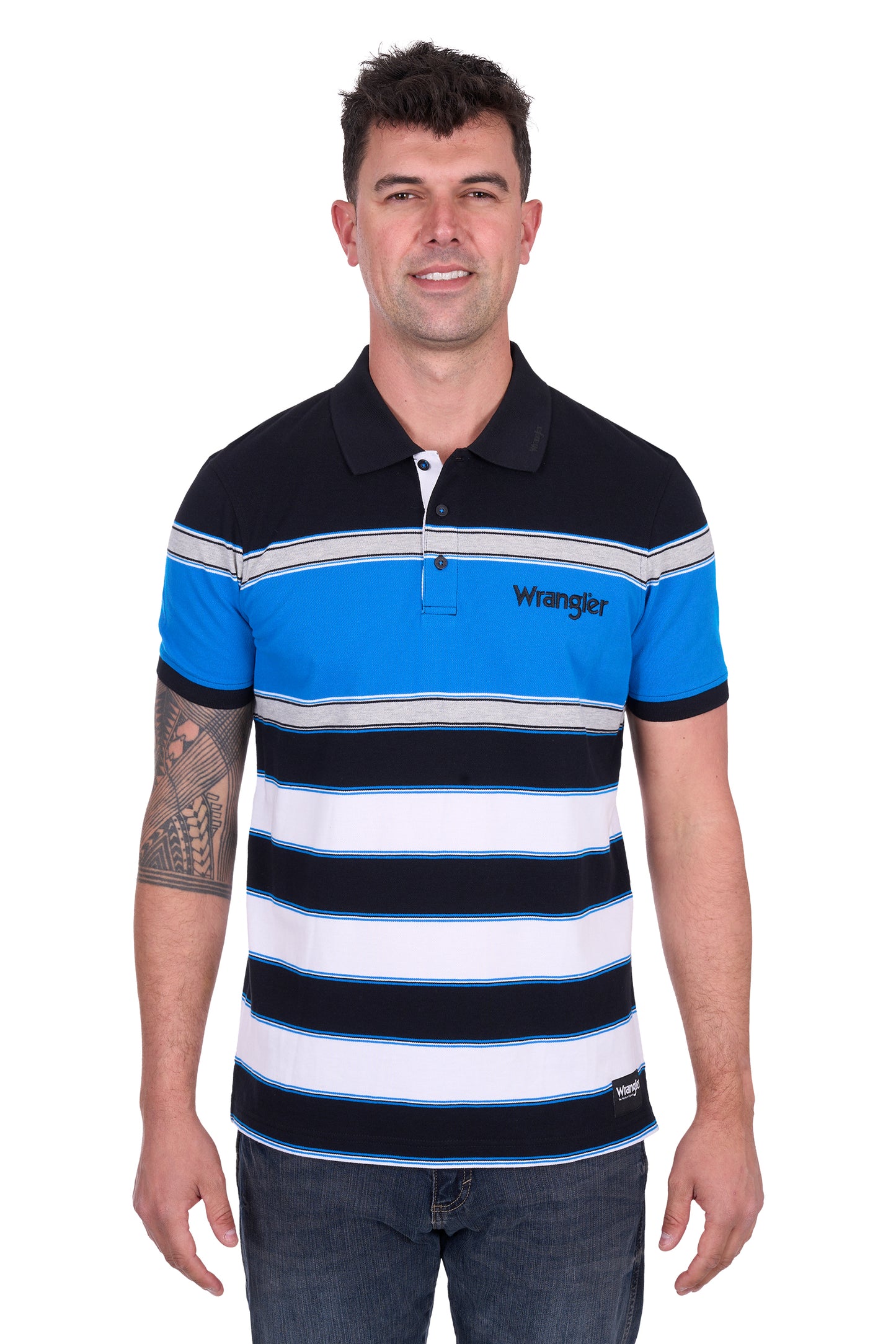 Wrangler Men’s Lawrie Short Sleeve Polo