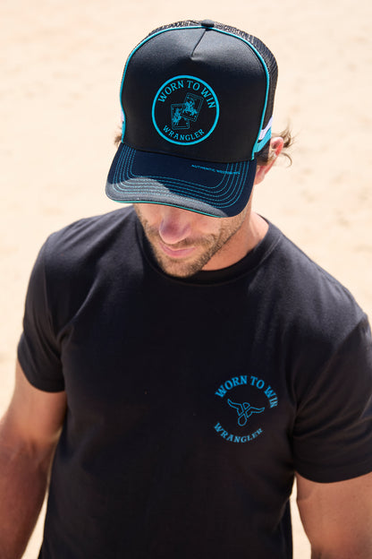 Wrangler Ricky High Profile Trucker Cap