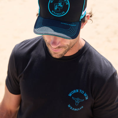 Wrangler Ricky High Profile Trucker Cap