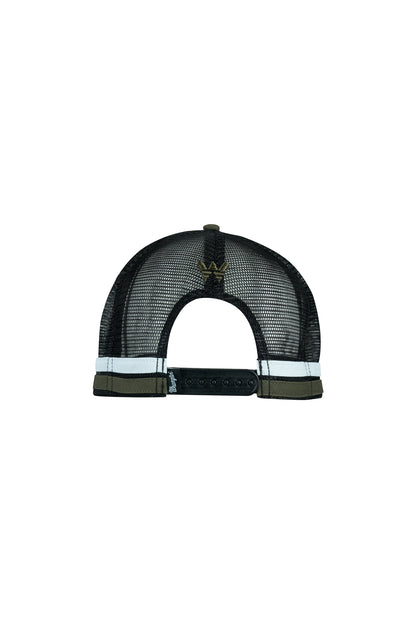Wrangler Logo High Profile Trucker Cap
