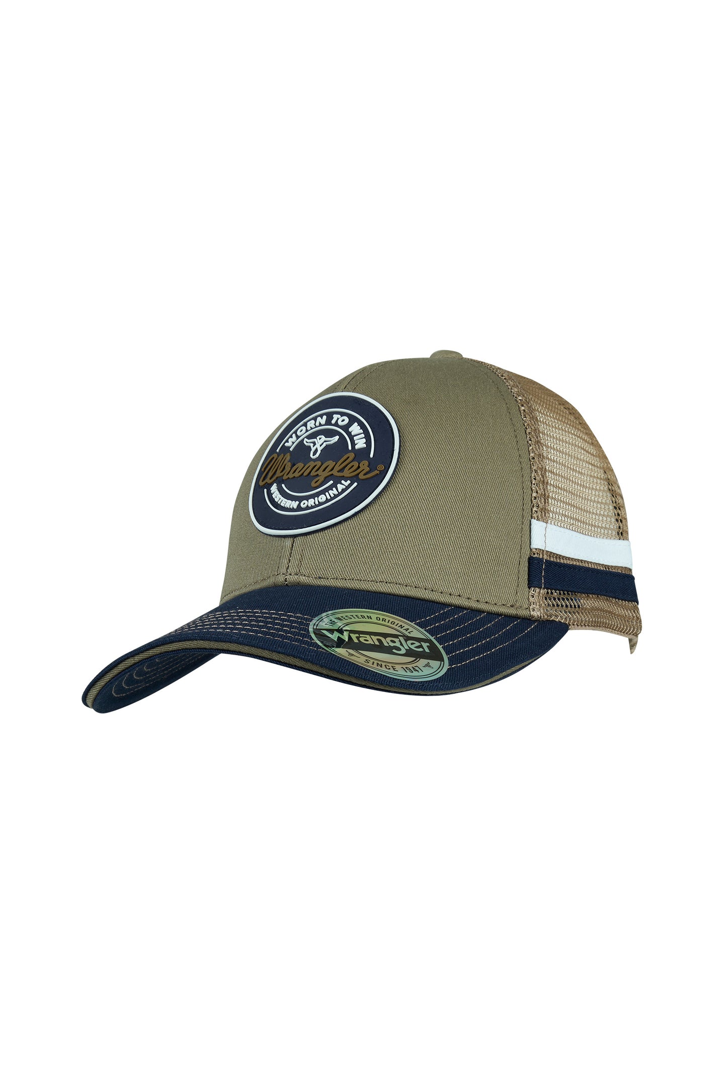 Wrangler Merlin 6 Panel Trucker Cap