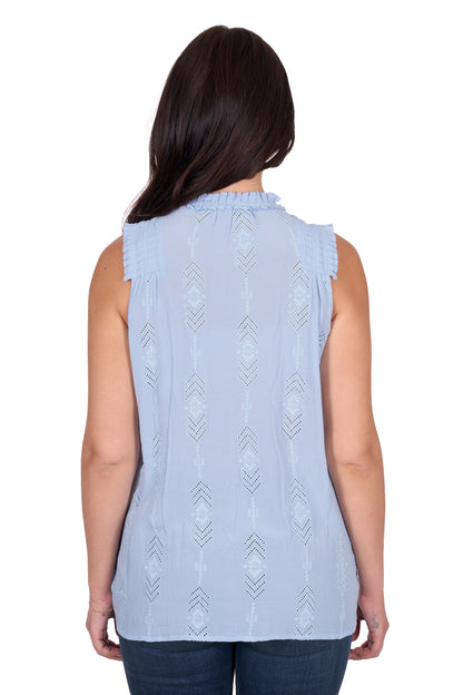 Wrangler Women’s Simone Sleeveless Blouse