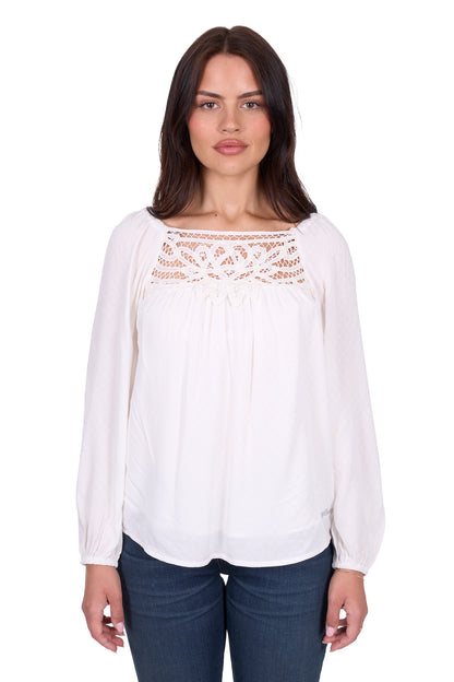 Wrangler Women’s Daria Long Sleeve Blouse