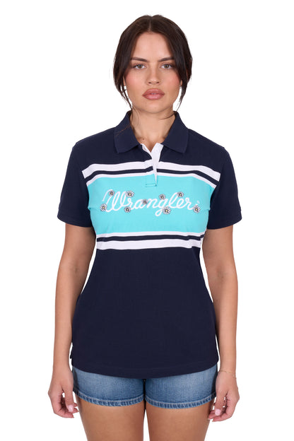 Wrangler Women’s Mistie Short Sleeve Polo
