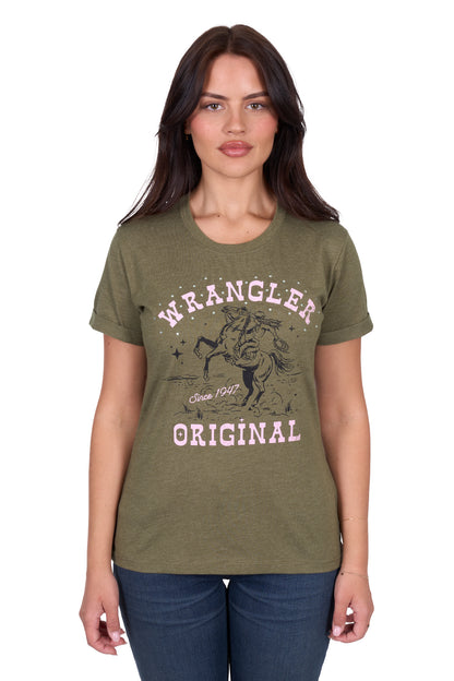 Wrangler Women’s Jenny Short Sleeve Tee