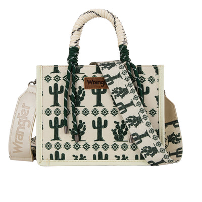 Wrangler Southwestern Rope Handle Bag - Beige