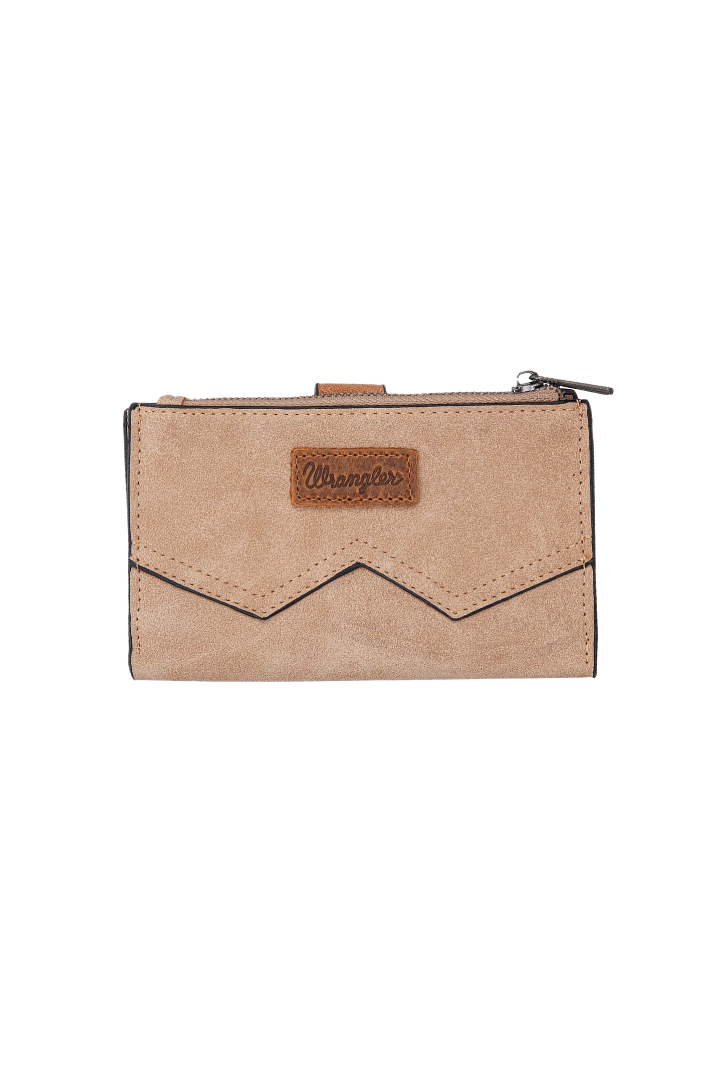 Wrangler South Western W Stitch Wallet - Camel