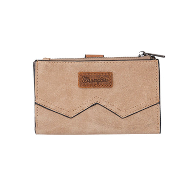 Wrangler South Western W Stitch Wallet - Camel