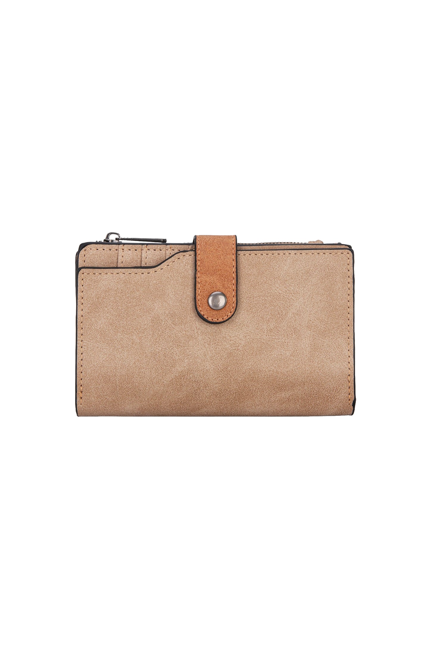 Wrangler South Western W Stitch Wallet - Camel