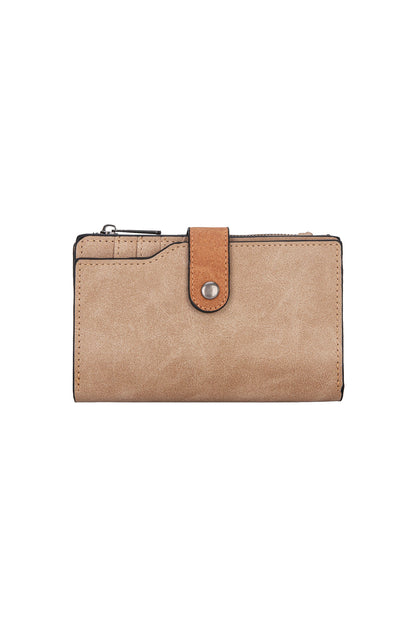 Wrangler South Western W Stitch Wallet - Camel