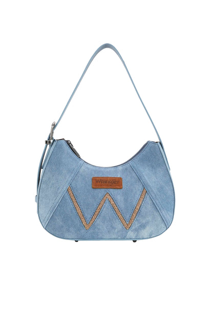 Wrangler South Western Willa Shoulder Bag - Light Denim