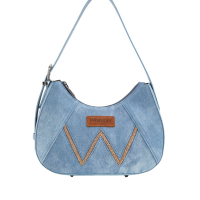 Wrangler South Western Willa Shoulder Bag - Light Denim