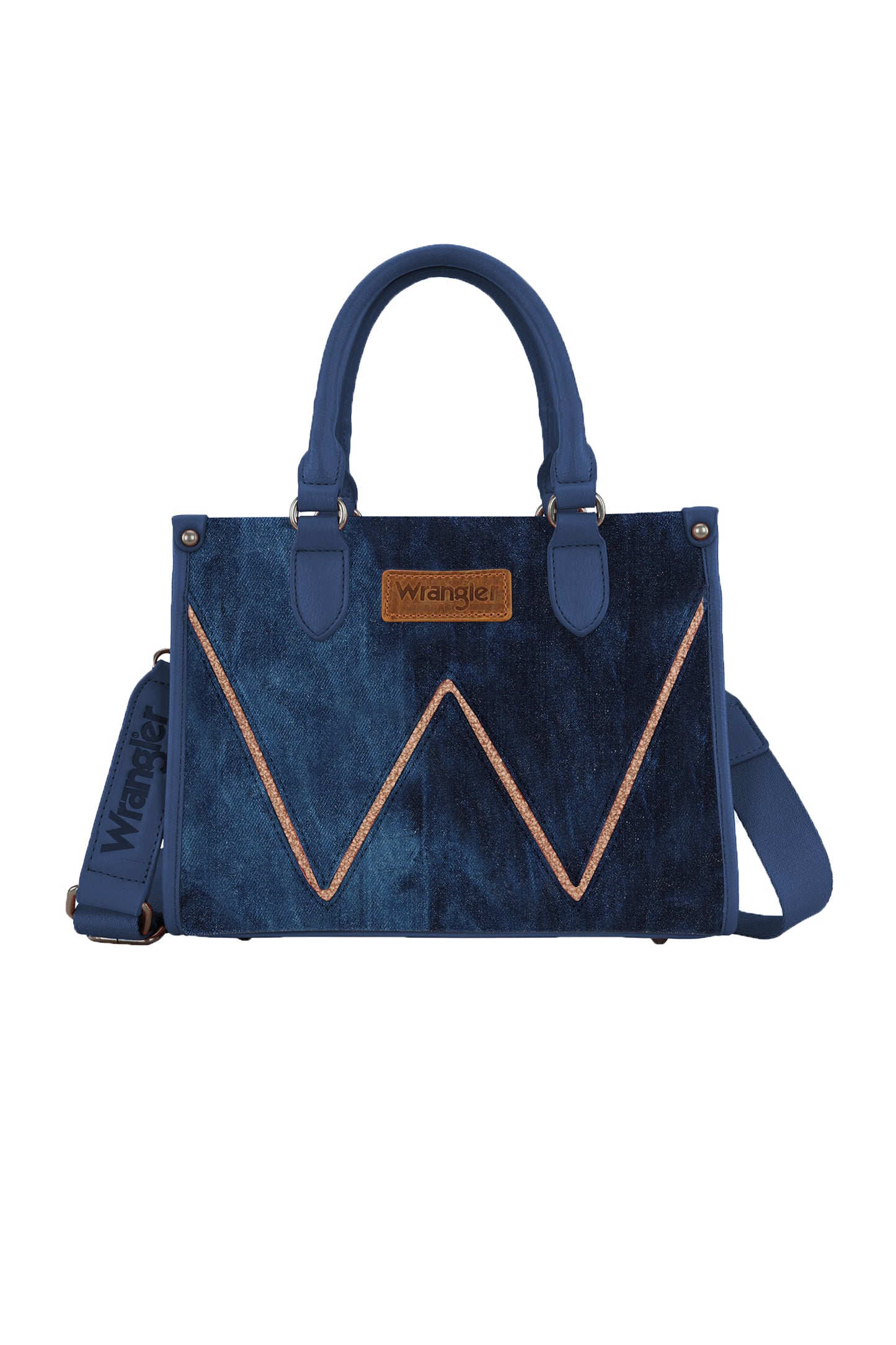 Wrangler South Western Willa Crossbody Bag - Dark Denim
