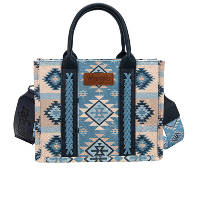 Wrangler South Western Macy Aztec Crossbody Bag - Blue