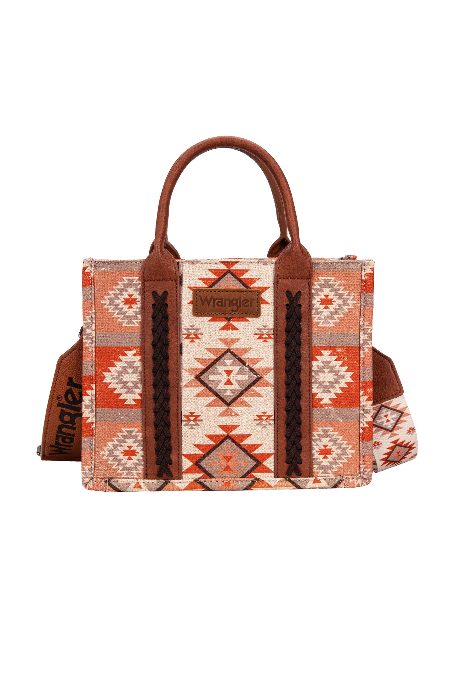 Wrangler South Western Macy Aztec Crossbody Bag - Tan