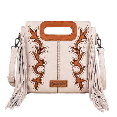 Wrangler South Western Dallas Fringe Bag - Beige