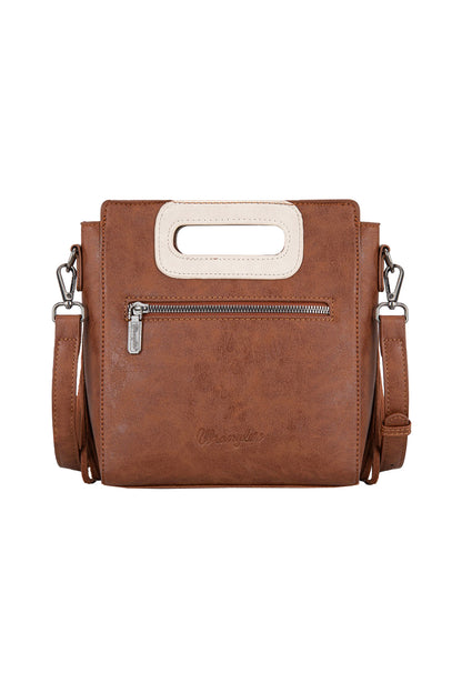 Wrangler South Western Dallas Fringe Bag - Coffee
