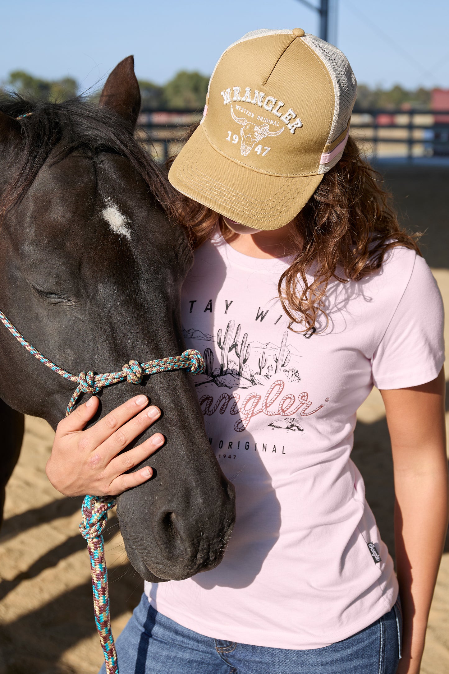 Wrangler Wendy High Profile Trucker Cap