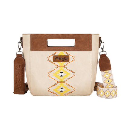 Wrangler South Western Inez Embroidery Bag - Natural