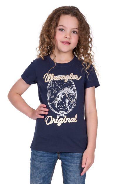 Wrangler Girl’s Glenda Short Sleeve Tee