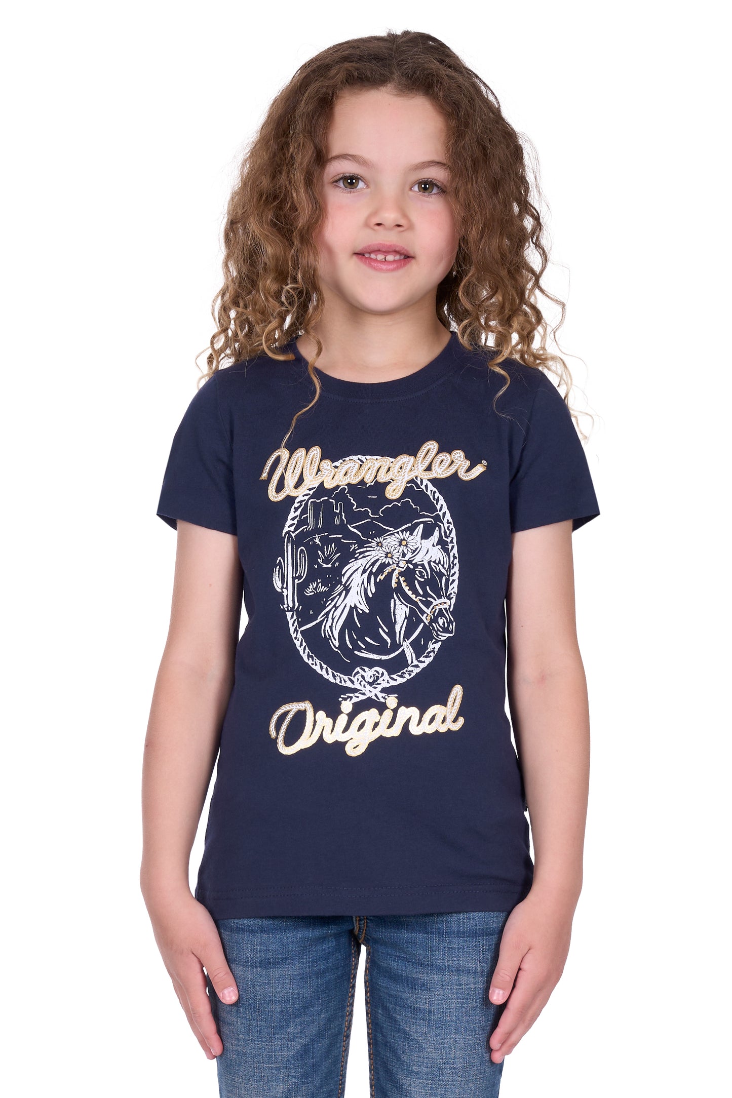 Wrangler Girl’s Glenda Short Sleeve Tee