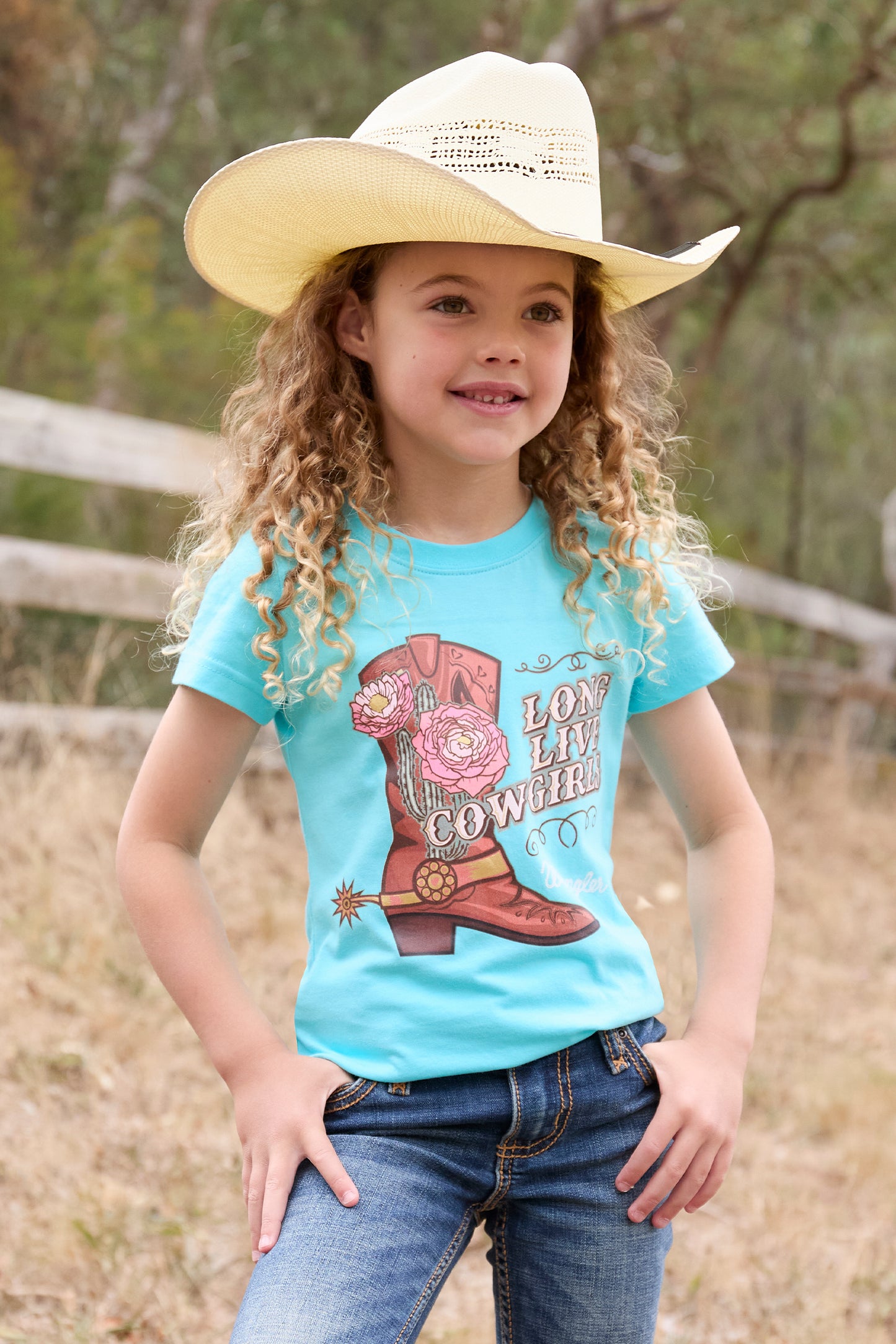 Wrangler Girl’s Kelly Short Sleeve Tee