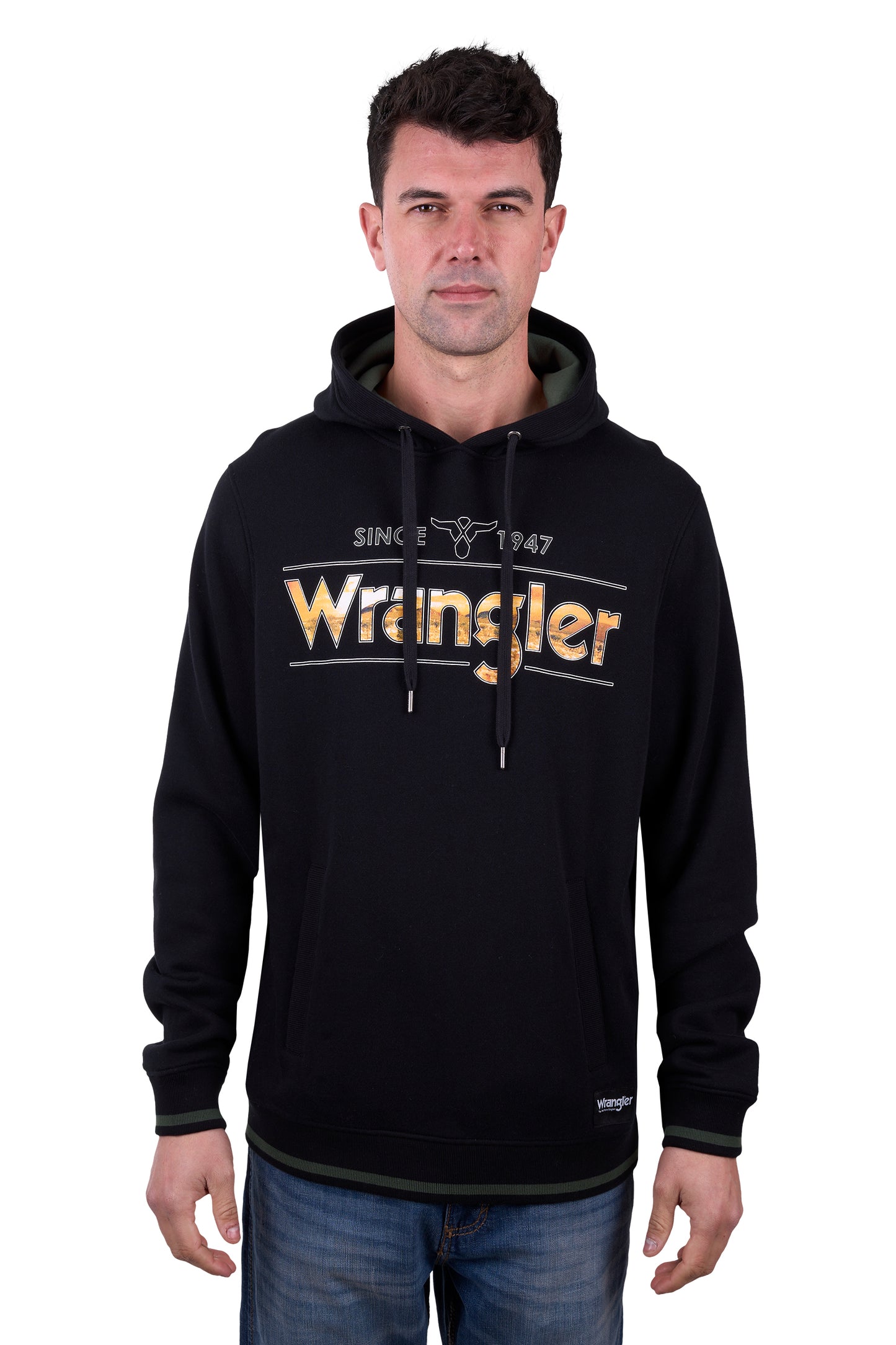 Wrangler Men’s Leon Pullover Hoodie