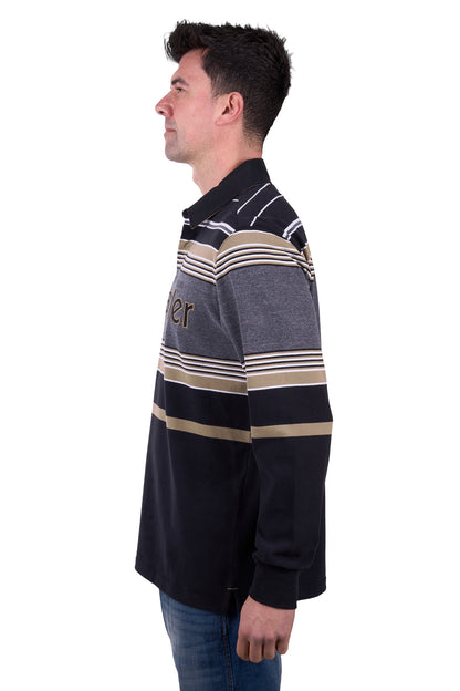 Wrangler Men’s Luke Stripe Rugby