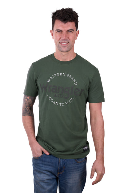 Wrangler Men’s Cole Short Sleeve Tee