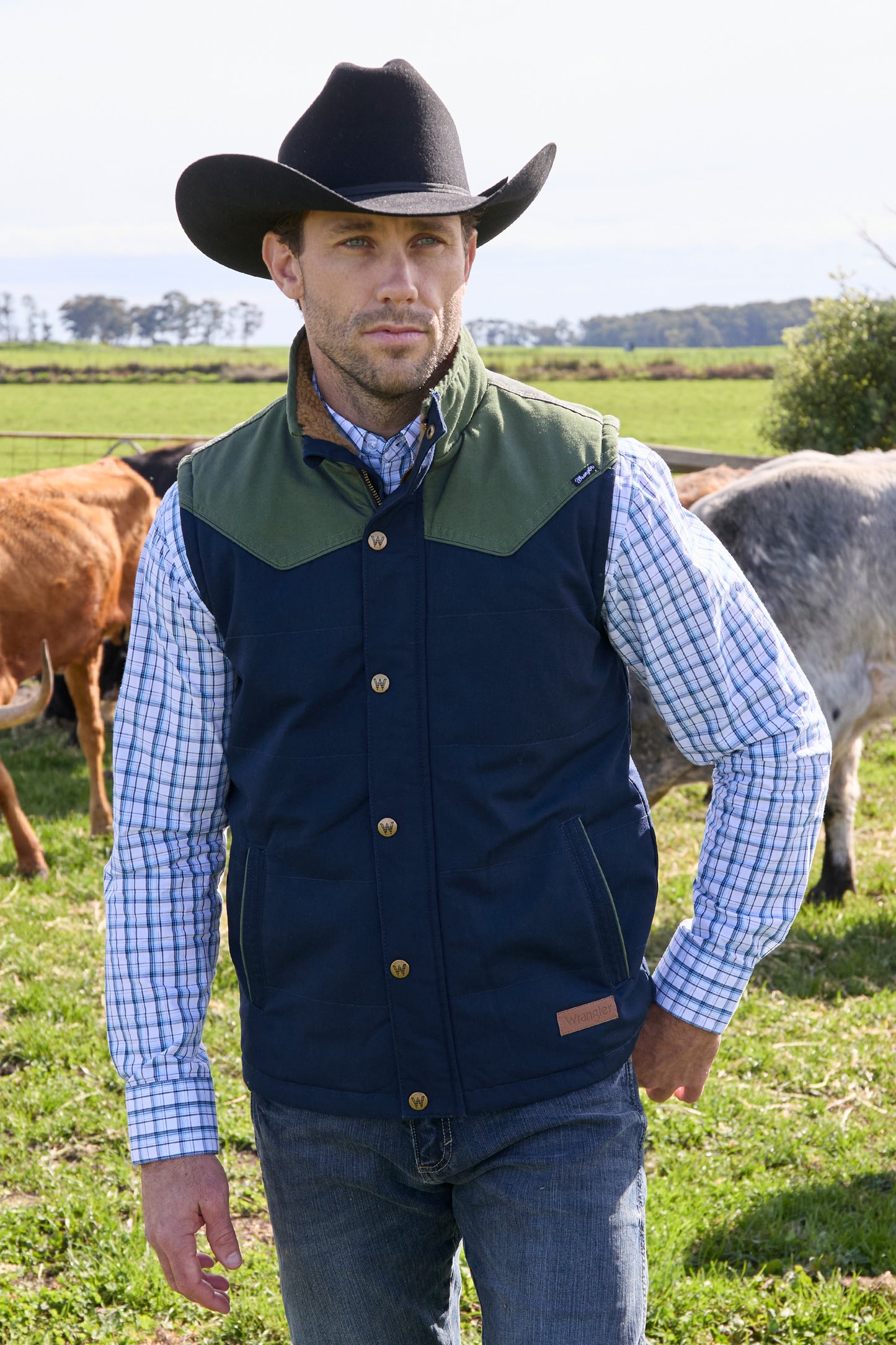 Wrangler Men’s Andrew Vest
