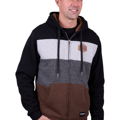 Wrangler Men’s Eric Zip Through Hoodie