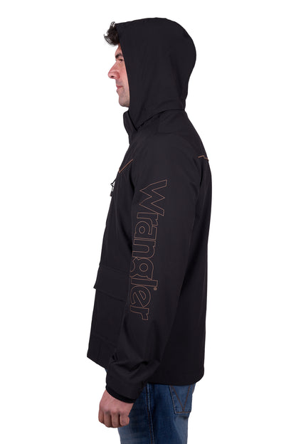 Wrangler Men’s Cade Logo Softshell Jacket
