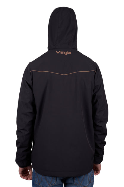 Wrangler Men’s Cade Logo Softshell Jacket