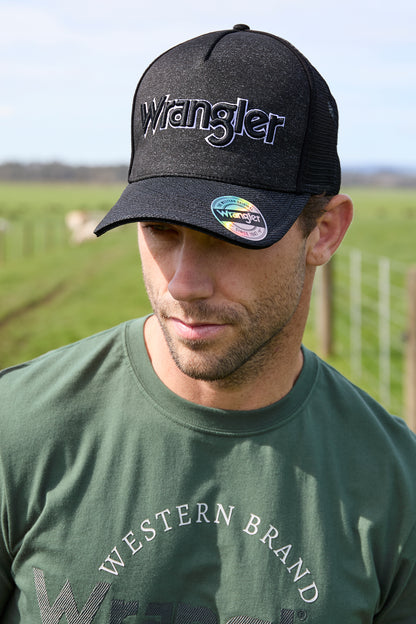 Wrangler Ben High Profile Trucker Cap