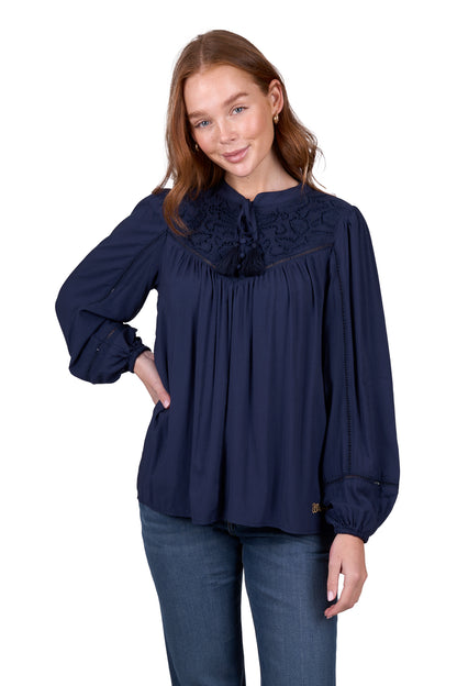 Wrangler Women’s Bridie Long Sleeve Blouse
