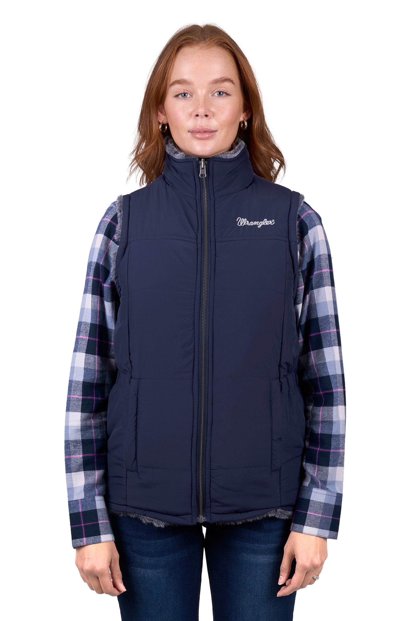 Wrangler Women’s Denver Reversible Vest
