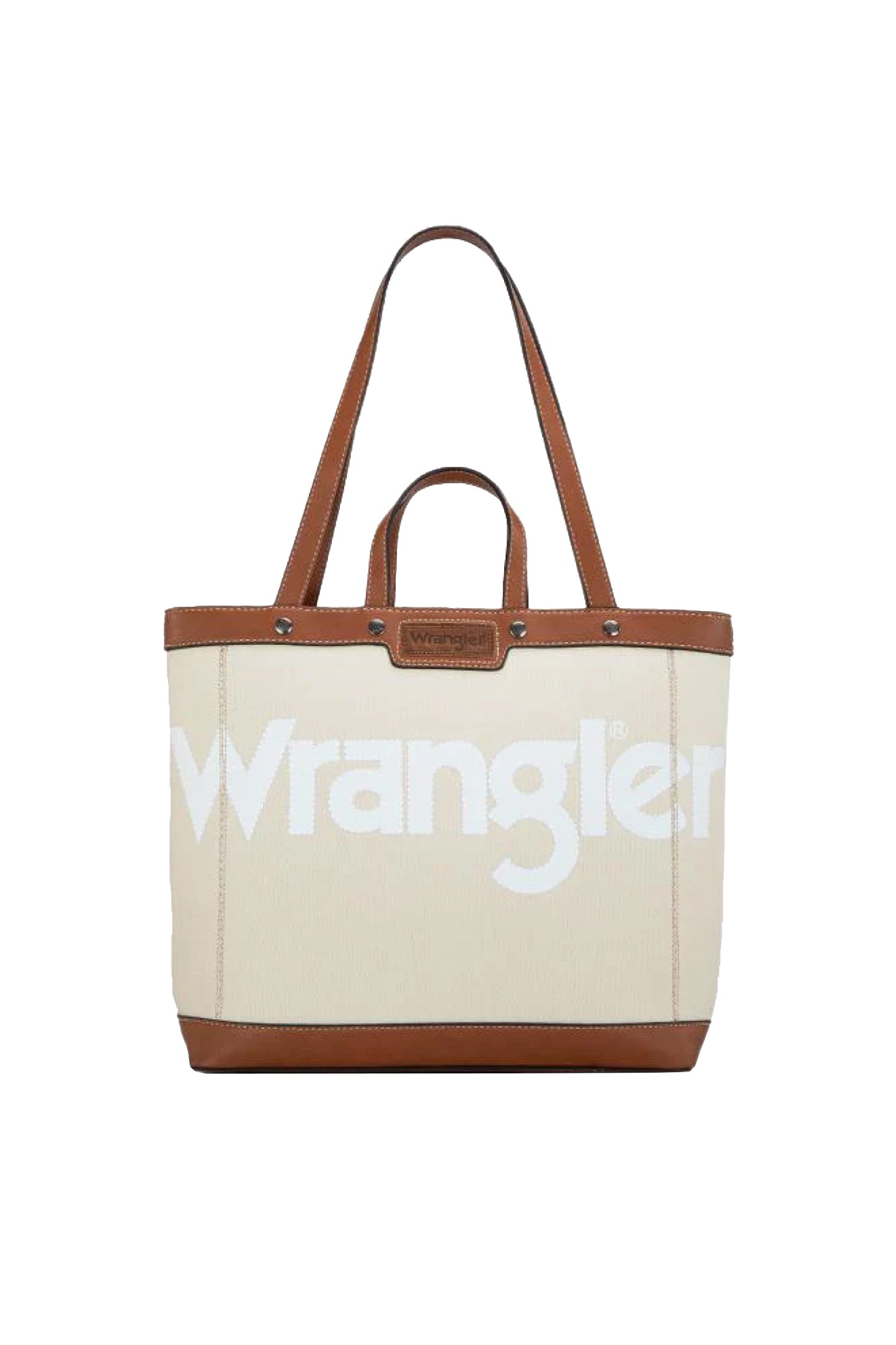 Wrangler Canvas Iconic Logo Tote Bag - Natural