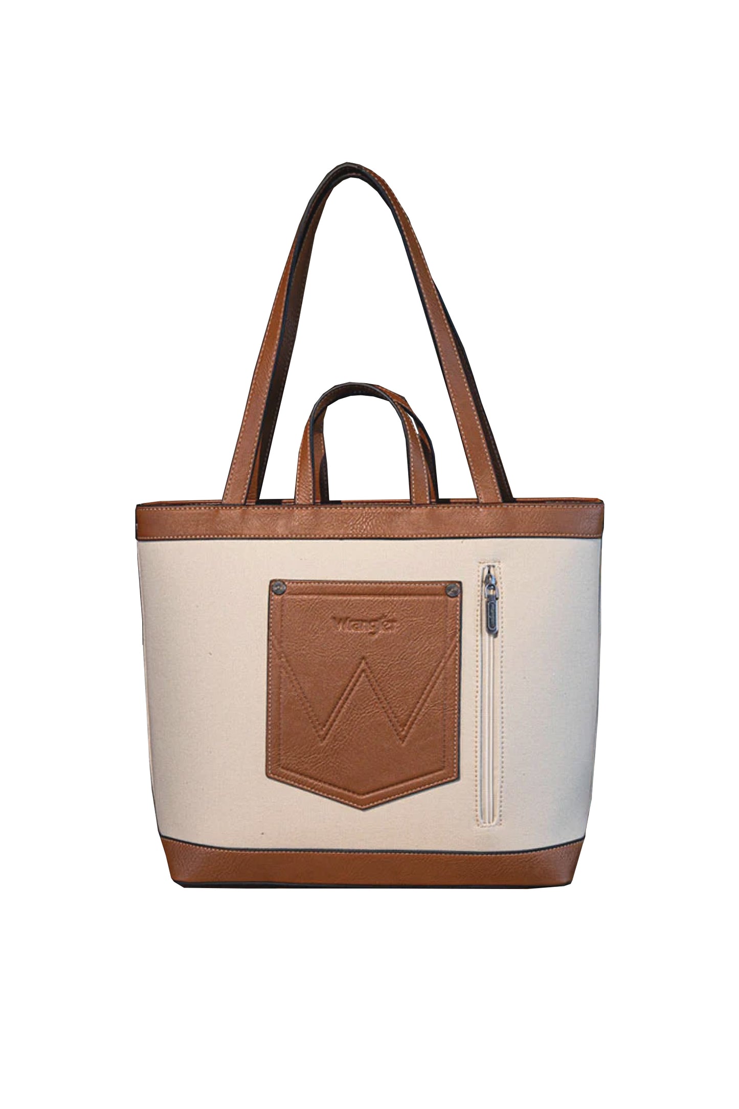 Wrangler Canvas Iconic Logo Tote Bag - Natural