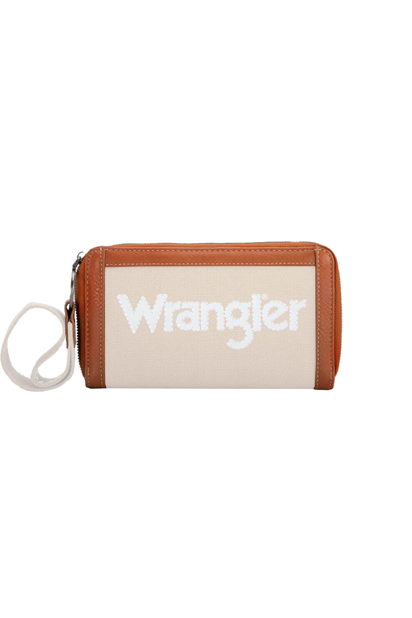 Wrangler Canvas Iconic Logo Wallet - Natural