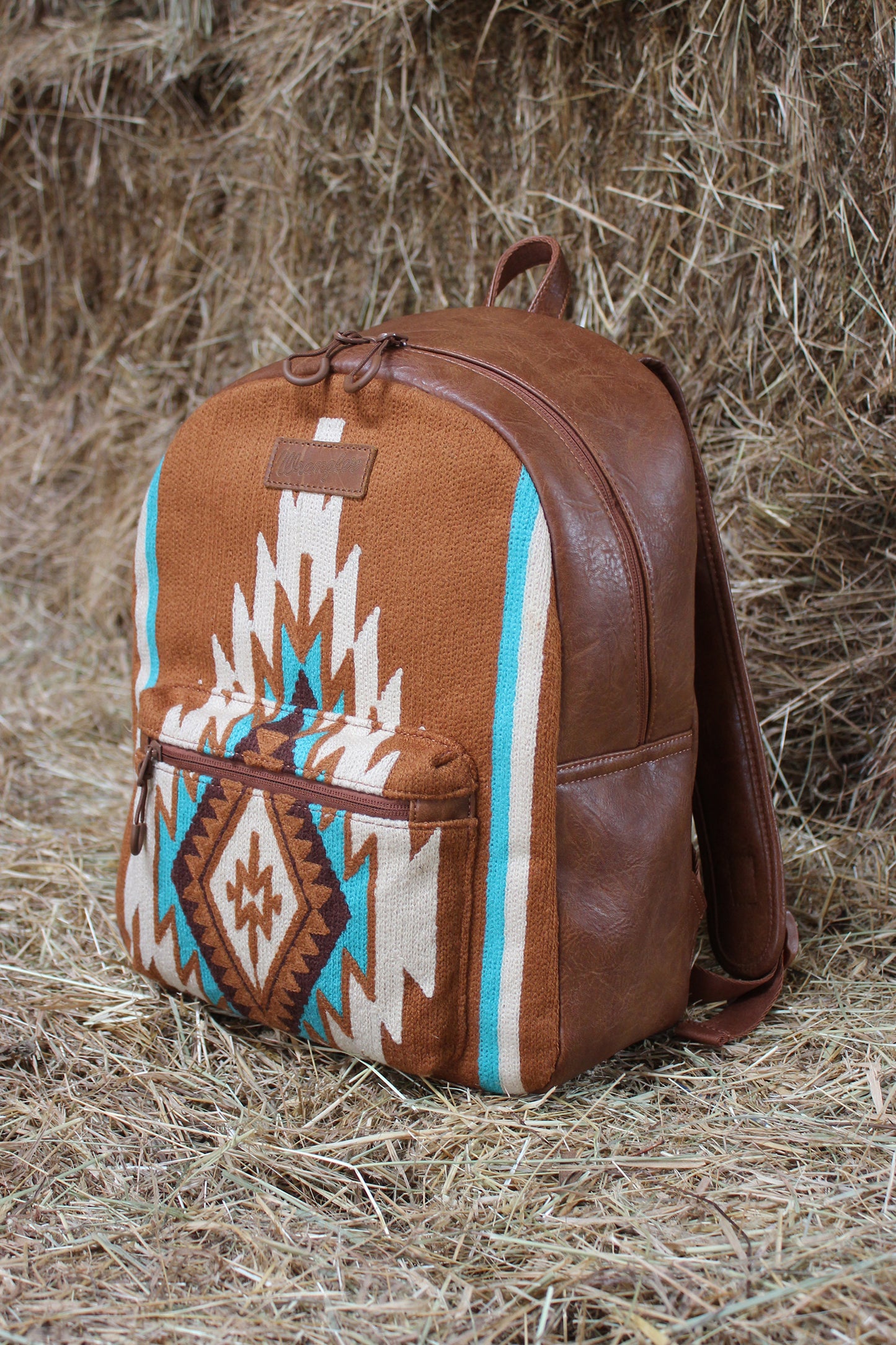 Wrangler Maya Aztec Backpack - Tan