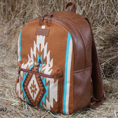 Wrangler Maya Aztec Backpack - Tan