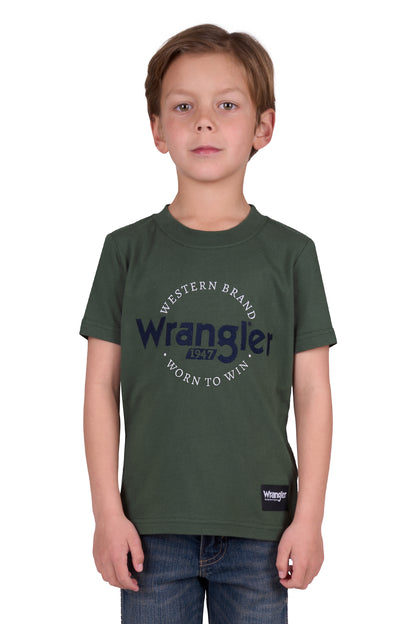 Wrangler Boy’s Cole Short Sleeve Tee