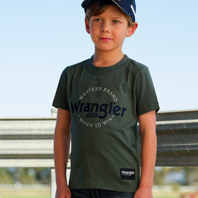 Wrangler Boy’s Cole Short Sleeve Tee