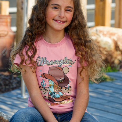 Wrangler Girl’s Giselle Short Sleeve Tee
