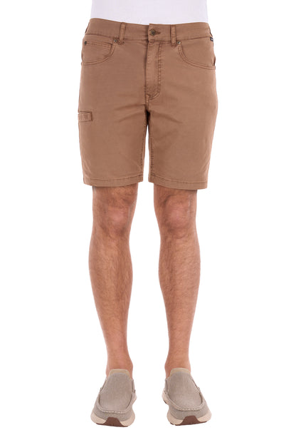 Wrangler Men’s Carey 5-Pocket Utility Short - Camel