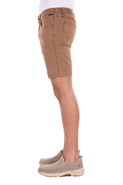 Wrangler Men’s Carey 5-Pocket Utility Short - Camel