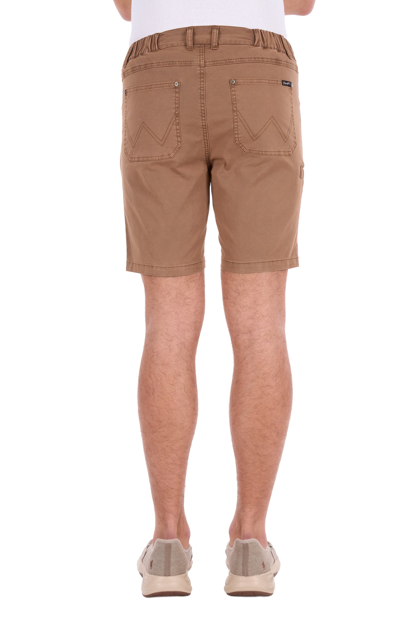 Wrangler Men’s Carey 5-Pocket Utility Short - Camel