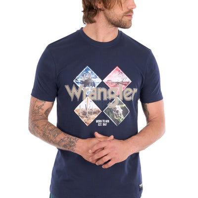 Wrangler Men’s Mark Short Sleeve Tee